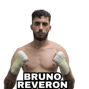 Professional MMA fighter Bruno Reveron in a fighting stance for his upcoming fight in Fight Island Championship